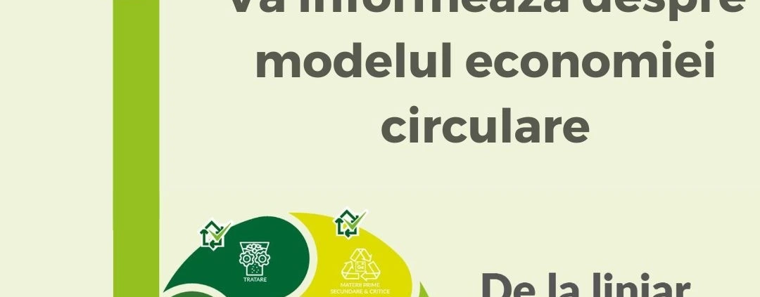 InfoCons vă informează despre Modelul Economiei Circulare - Fii și Tu Un Exemplu