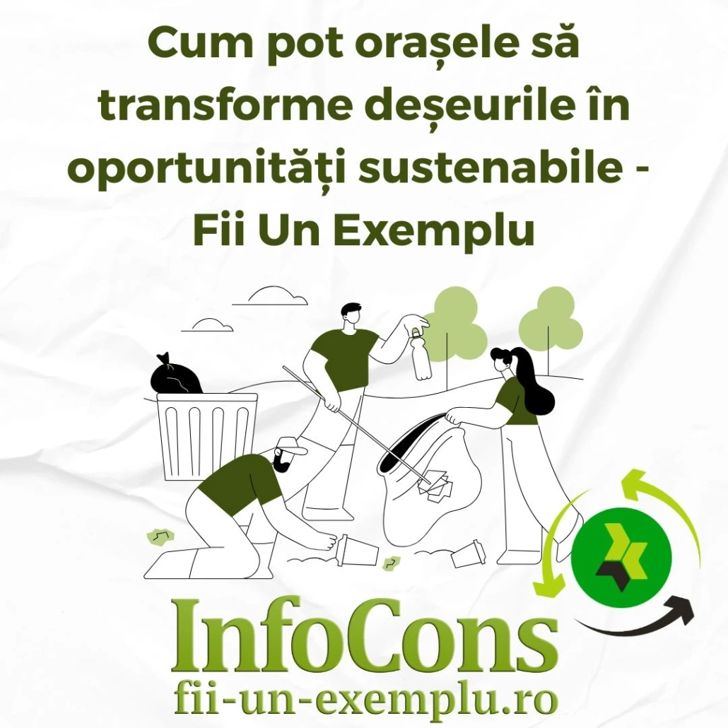 Cum pot orașele să transforme deșeurile în oportunități sustenabile - Fii Un Exemplu -Protecția Mediului cu InfoCons Protecția Consumatorilor