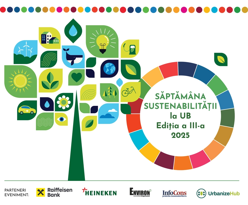 InfoCons este Partener al Săptămânii Sustenabilității la Universitatea din București - Fii un Exemplu Protecția Mediului