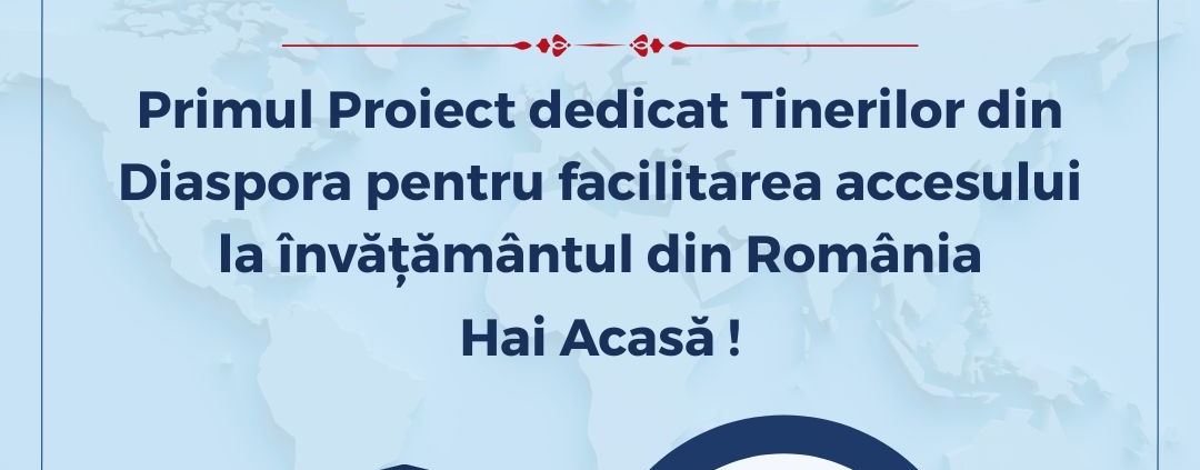 Fii un Exemplu ! InfoCons lansează ProEduHub – Primul Proiect dedicat Tinerilor din Diaspora pentru facilitarea accesului la învățământul din România ! Hai acasă !