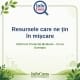 Resursele care ne țin în mișcare – InfoCons Protecția Mediului – Fii un Exemplu – Adriana Calcan